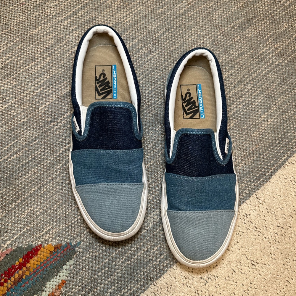 Vans ultracush slip on platform sneaker
